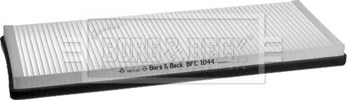 Borg & Beck BFC1044 - Filtru, aer habitaclu aaoparts.ro