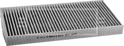 Borg & Beck BFC1045 - Filtru, aer habitaclu aaoparts.ro