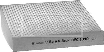 Borg & Beck BFC1040 - Filtru, aer habitaclu aaoparts.ro