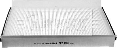 Borg & Beck BFC1061 - Filtru, aer habitaclu aaoparts.ro