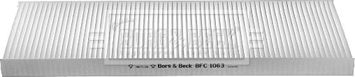 Borg & Beck BFC1063 - Filtru, aer habitaclu aaoparts.ro