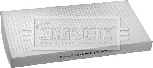 Borg & Beck BFC1000 - Filtru, aer habitaclu aaoparts.ro