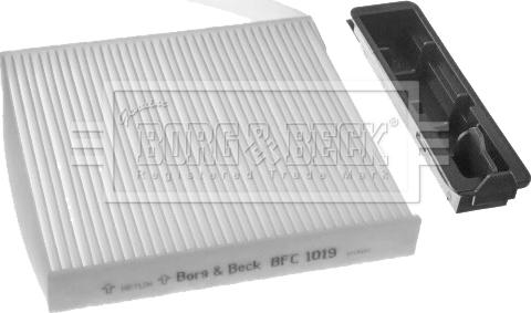 Borg & Beck BFC1019 - Filtru, aer habitaclu aaoparts.ro