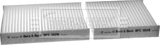 Borg & Beck BFC1028 - Filtru, aer habitaclu aaoparts.ro