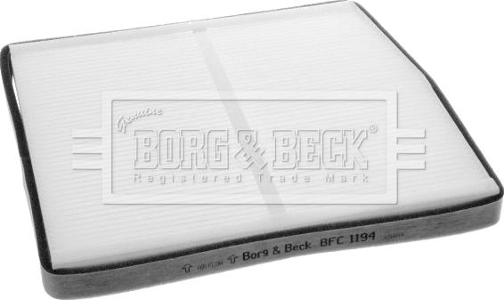 Borg & Beck BFC1194 - Filtru, aer habitaclu aaoparts.ro