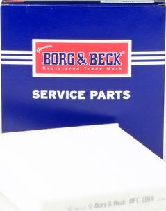Borg & Beck BFC1169 - Filtru, aer habitaclu aaoparts.ro