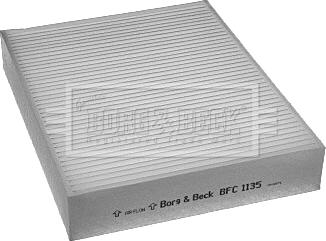 Borg & Beck BFC1135 - Filtru, aer habitaclu aaoparts.ro
