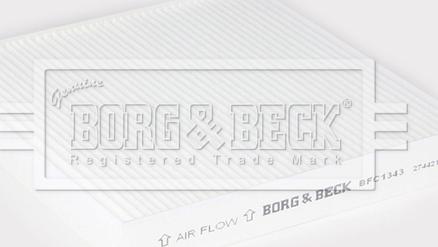 Borg & Beck BFC1343 - Filtru, aer habitaclu aaoparts.ro