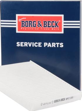 Borg & Beck BFC1358 - Filtru, aer habitaclu aaoparts.ro