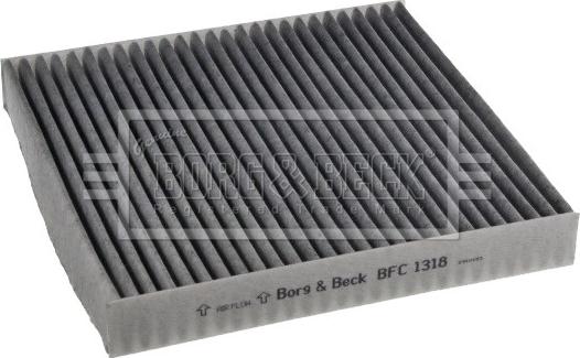Borg & Beck BFC1318 - Filtru, aer habitaclu aaoparts.ro