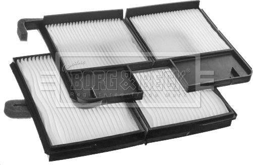 Borg & Beck BFC1233 - Filtru, aer habitaclu aaoparts.ro