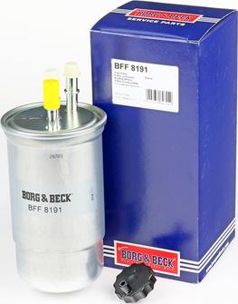 Borg & Beck BFF8191 - Filtru combustibil aaoparts.ro
