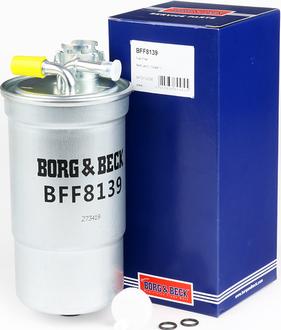 Borg & Beck BFF8139 - Filtru combustibil aaoparts.ro