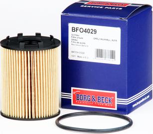 Borg & Beck BFO4029 - Filtru ulei aaoparts.ro