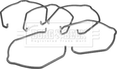 Borg & Beck BHC2004 - Ureche sustinere, aer umplere aaoparts.ro