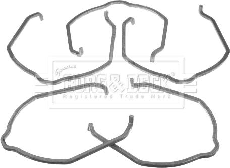 Borg & Beck BHC2003 - Ureche sustinere, aer umplere aaoparts.ro