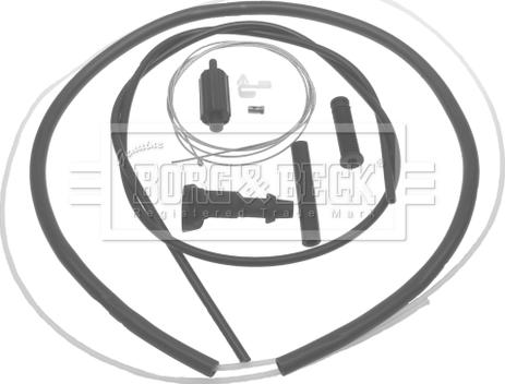 Borg & Beck BKA1086 - Cablu acceleratie aaoparts.ro