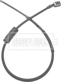 Borg & Beck BKB1251 - Cablu, frana de parcare aaoparts.ro