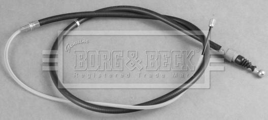 Borg & Beck BKB3809 - Cablu, frana de parcare aaoparts.ro