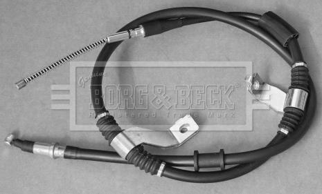 Borg & Beck BKB3398 - Cablu, frana de parcare aaoparts.ro