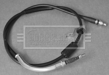 Borg & Beck BKB3308 - Cablu, frana de parcare aaoparts.ro