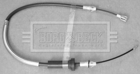 Borg & Beck BKB3748 - Cablu, frana de parcare aaoparts.ro
