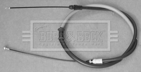 Borg & Beck BKB3733 - Cablu, frana de parcare aaoparts.ro