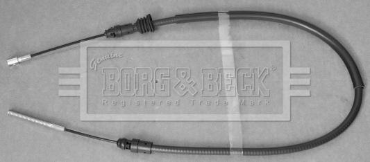 Borg & Beck BKB3732 - Cablu, frana de parcare aaoparts.ro