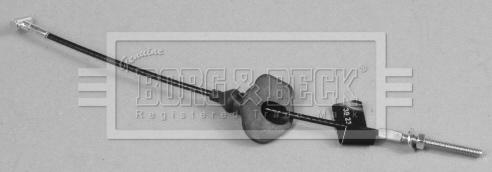 Borg & Beck BKB2316 - Cablu, frana de parcare aaoparts.ro