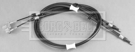 Borg & Beck BKB2268 - Cablu, frana de parcare aaoparts.ro