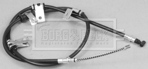Borg & Beck BKB2793 - Cablu, frana de parcare aaoparts.ro