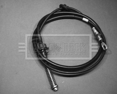 Borg & Beck BKC1345 - Cablu ambreiaj aaoparts.ro