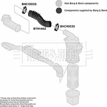 Borg & Beck BTH1462 - Palnie, filtru de aer aaoparts.ro