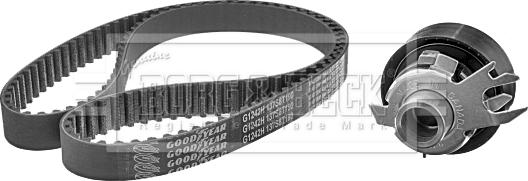 Borg & Beck BTK1009 - Set curea de distributie aaoparts.ro