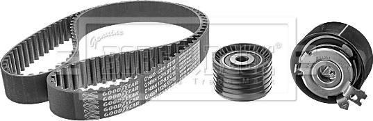 Borg & Beck BTK1005 - Set curea de distributie aaoparts.ro