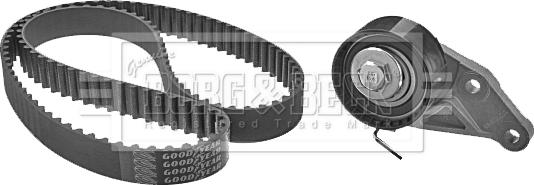 Borg & Beck BTK1011 - Set curea de distributie aaoparts.ro