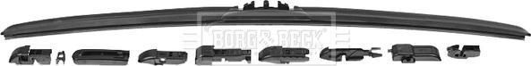Borg & Beck BW28H - Lamela stergator aaoparts.ro