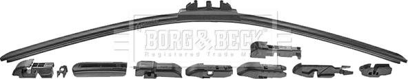 Borg & Beck BW23F - Lamela stergator aaoparts.ro