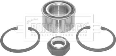 Borg & Beck BWK515 - Set rulment roata aaoparts.ro