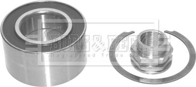 Borg & Beck BWK511 - Set rulment roata aaoparts.ro