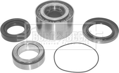 Borg & Beck BWK583 - Set rulment roata aaoparts.ro