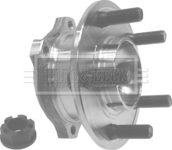 Borg & Beck BWK1296 - Set rulment roata aaoparts.ro