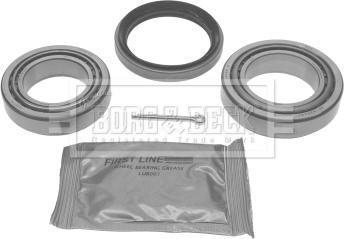 Borg & Beck BWK1225 - Set rulment roata aaoparts.ro