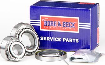 Borg & Beck BWK355 - Set rulment roata aaoparts.ro