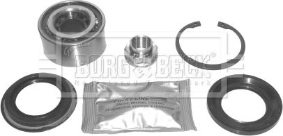 Borg & Beck BWK358 - Set rulment roata aaoparts.ro