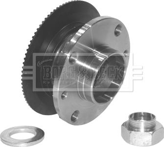 Borg & Beck BWK314 - Set rulment roata aaoparts.ro