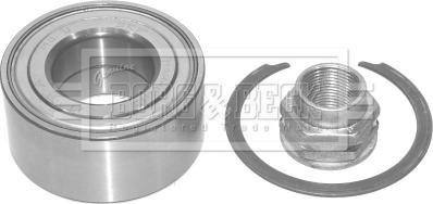 Borg & Beck BWK389 - Set rulment roata aaoparts.ro