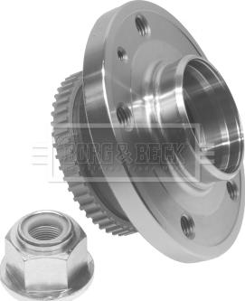 Borg & Beck BWK706 - Set rulment roata aaoparts.ro