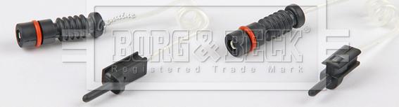 Borg & Beck BWL3068 - Senzor de avertizare,uzura placute de frana aaoparts.ro