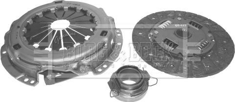 Borg & Beck HK9375 - Set ambreiaj aaoparts.ro
